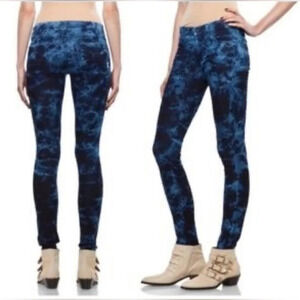 Mother The Looker in Rebel in Silk Size 27 Art to wear Artsy Abstract skinny Euc